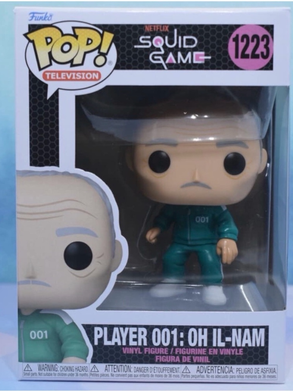 Funko POP! Television: Netflix’s Squid Game Vinyl - Player 001: Oh Il-Nam- #1223